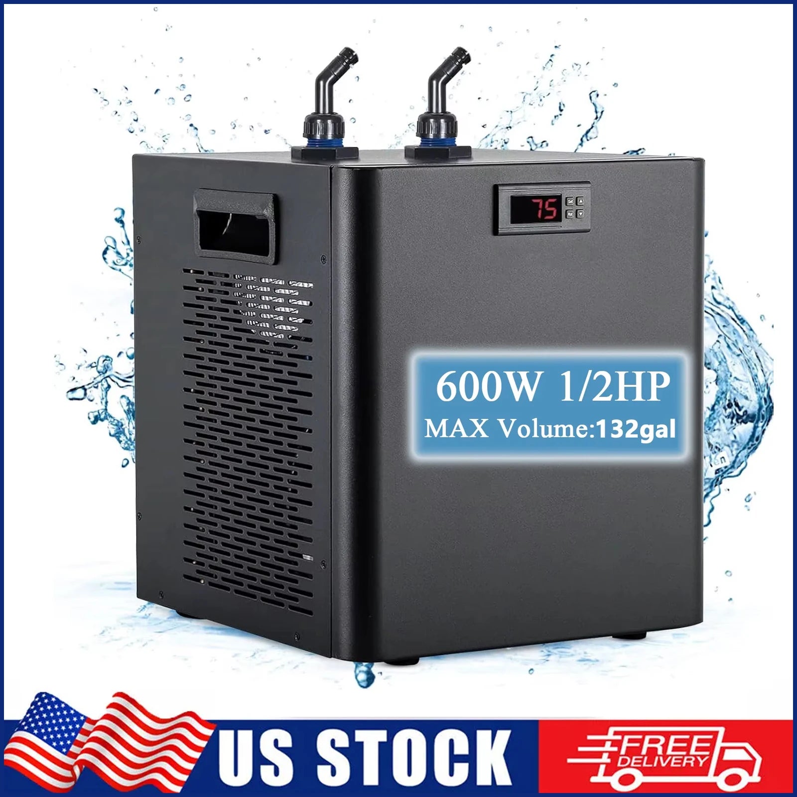 1/2 HP Aquarium Water Chiller