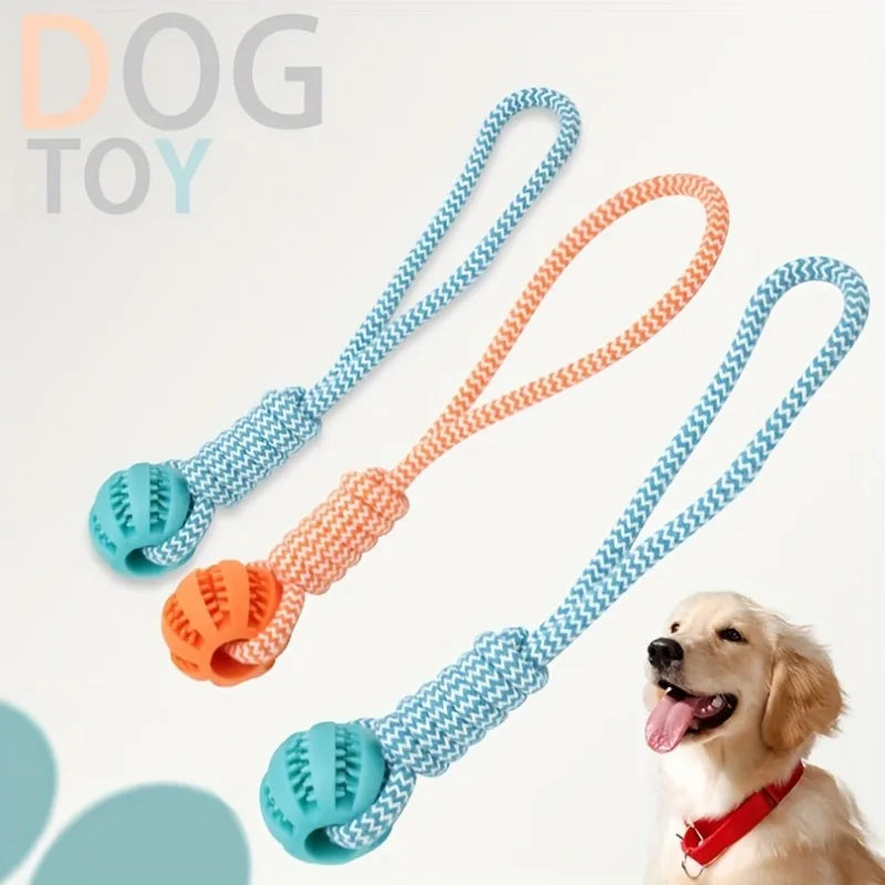 Interactive, Dog Toy Tug Rope