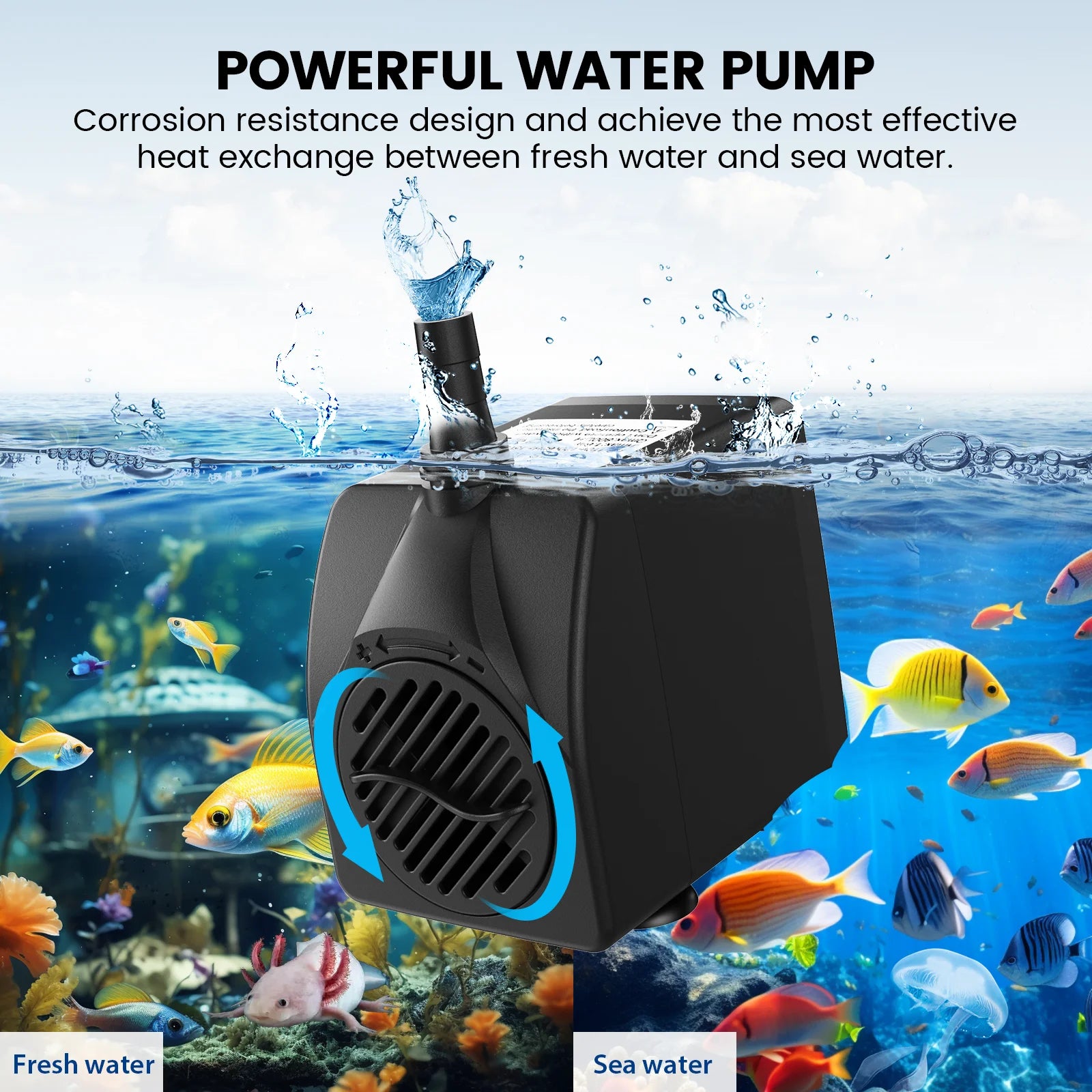 1/2 HP Aquarium Water Chiller