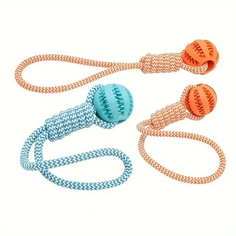 Interactive, Dog Toy Tug Rope