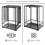 Tall Glass Reptile Terrarium