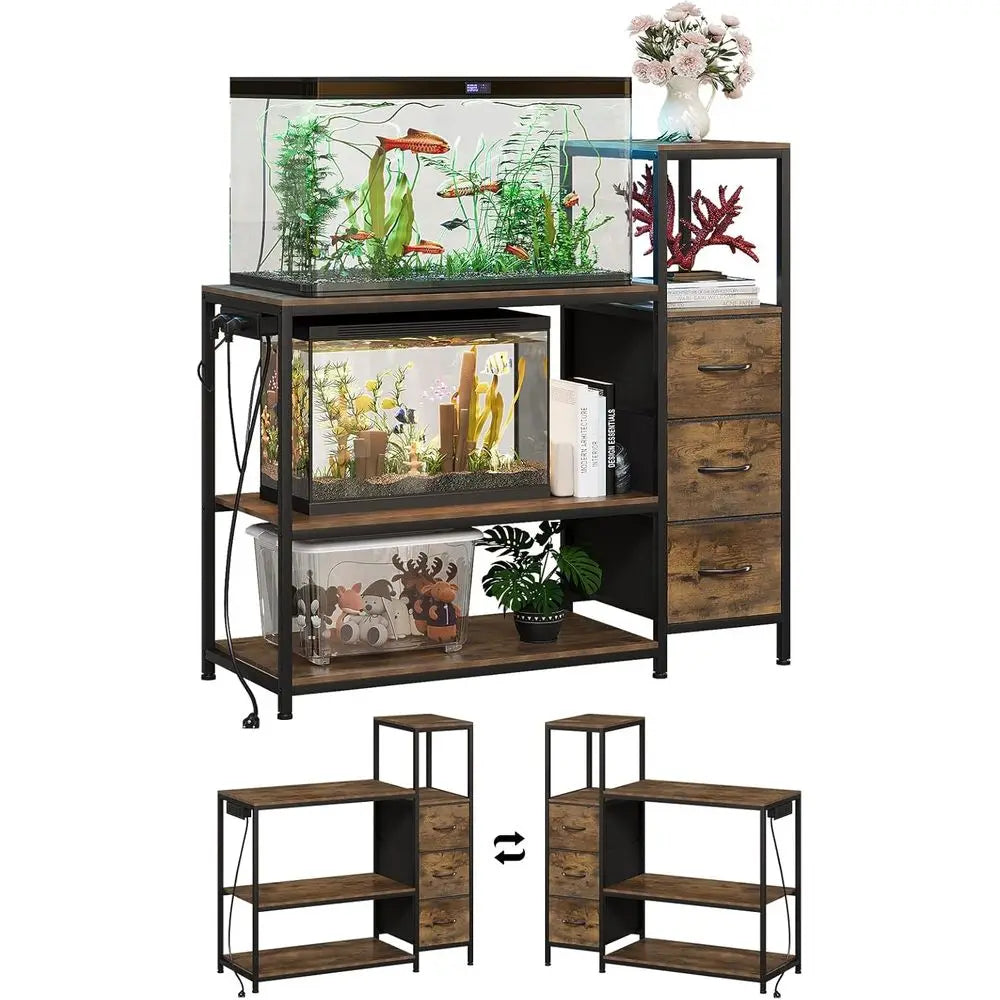 Heavy-Duty 20 Gallon Fish Tank Stand