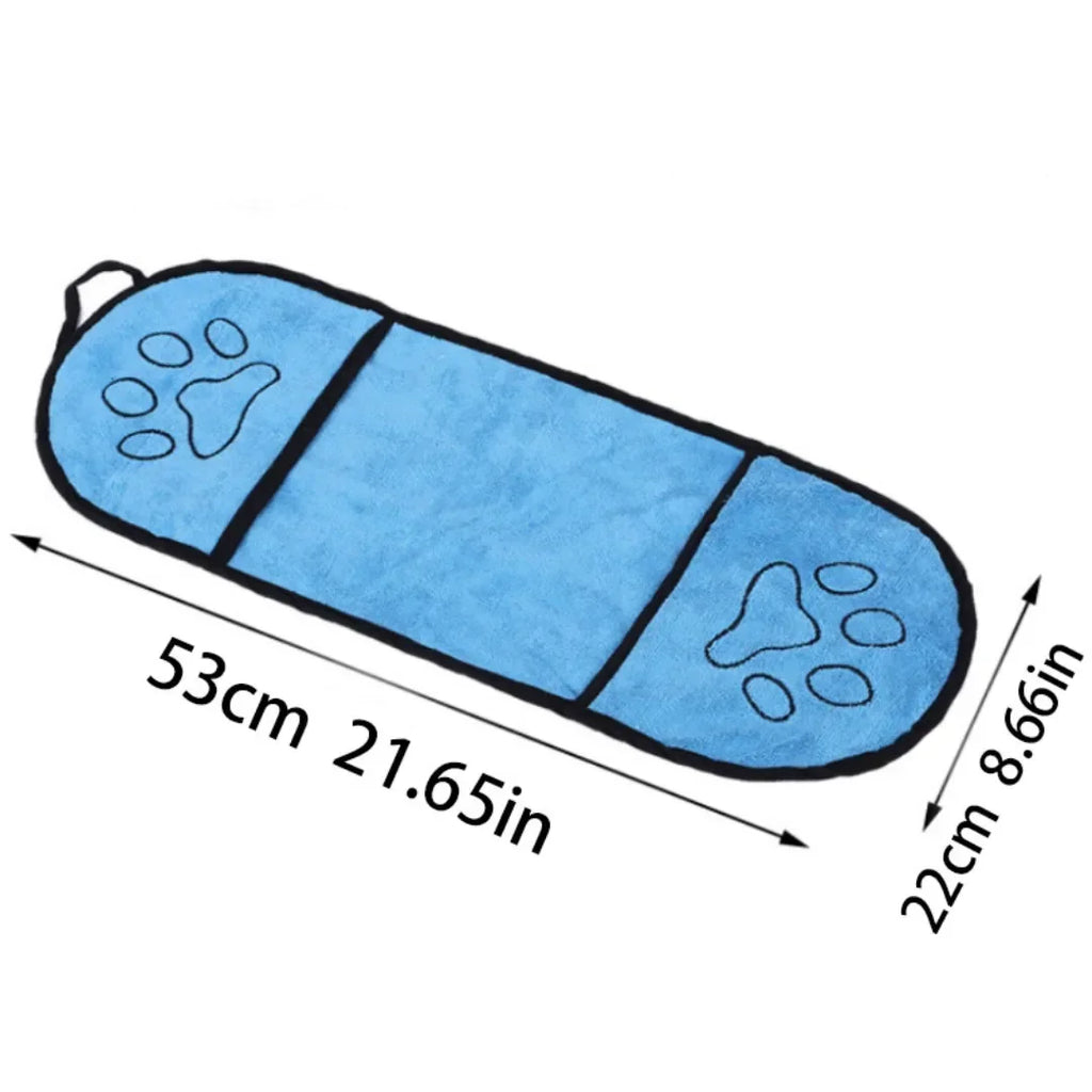 1pc Super Absorbent Pet Bath Towel