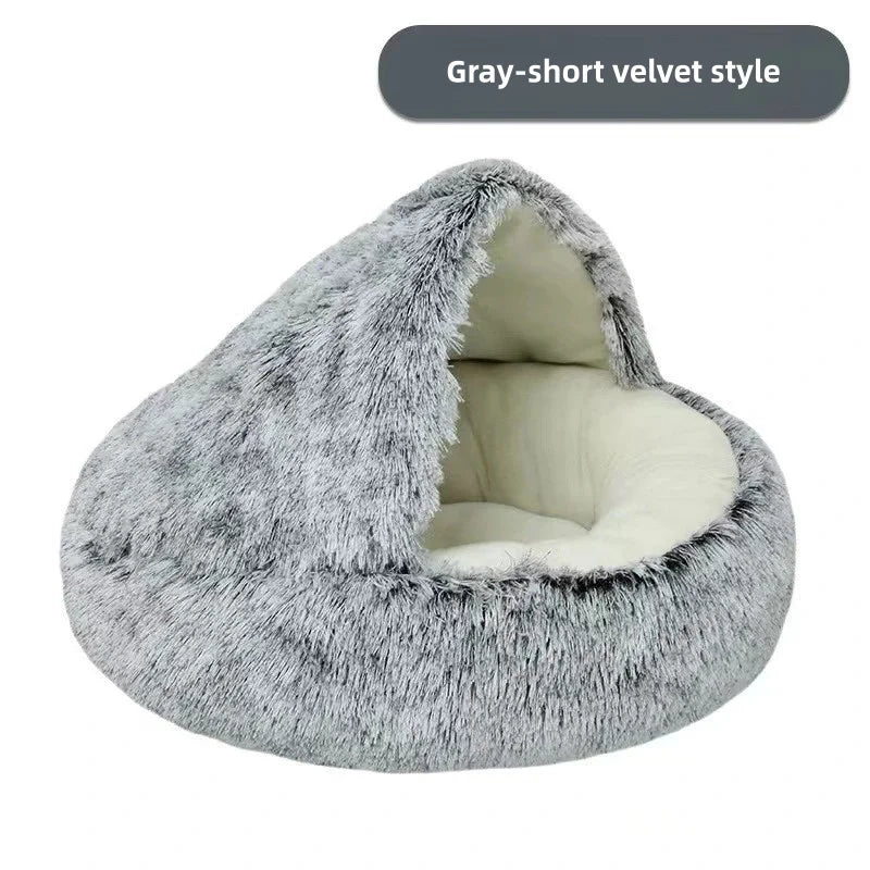Autumn and Winter soft plush pet bed