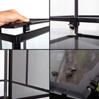 Tall Glass Reptile Terrarium