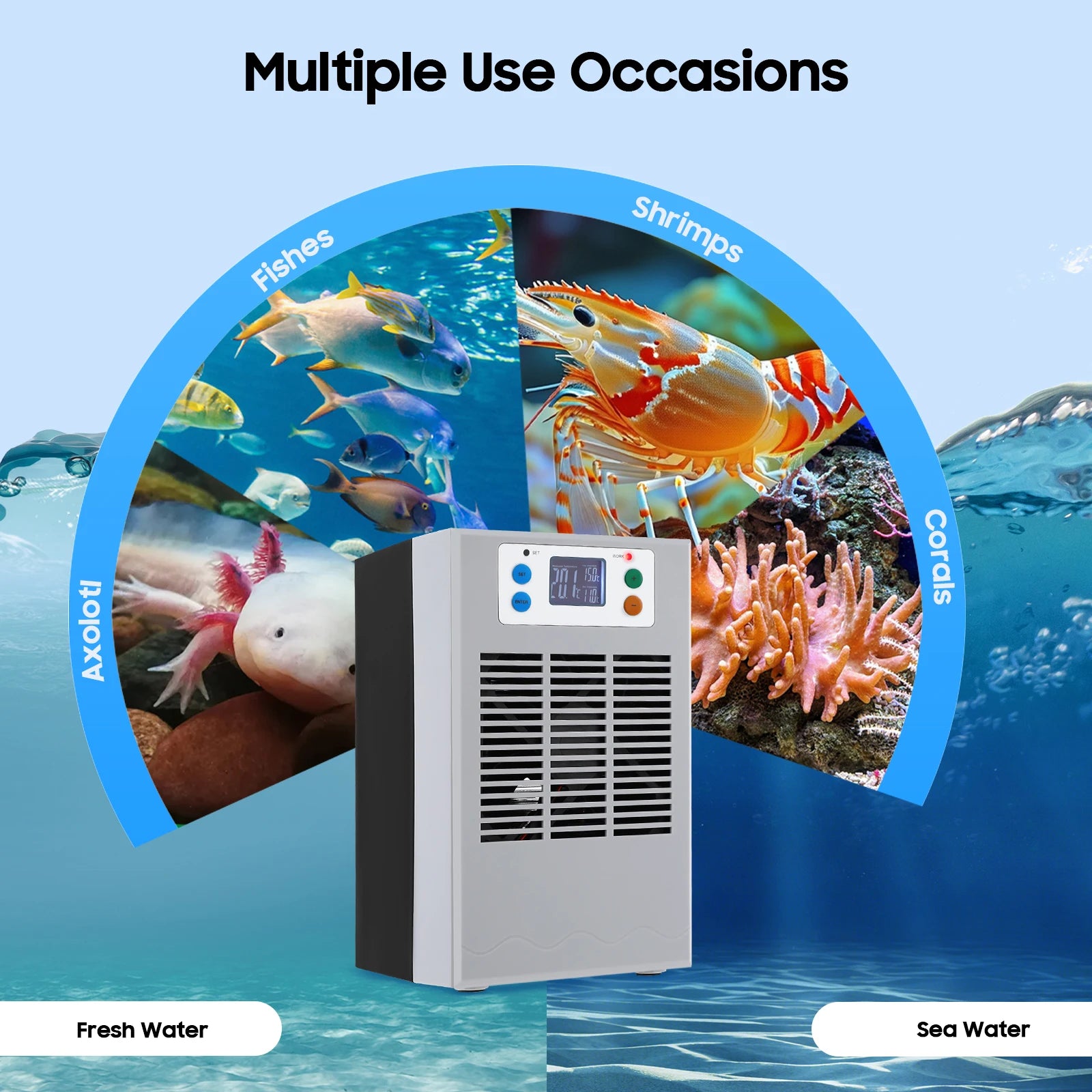100W Fish Tank Cooling Heating Machine