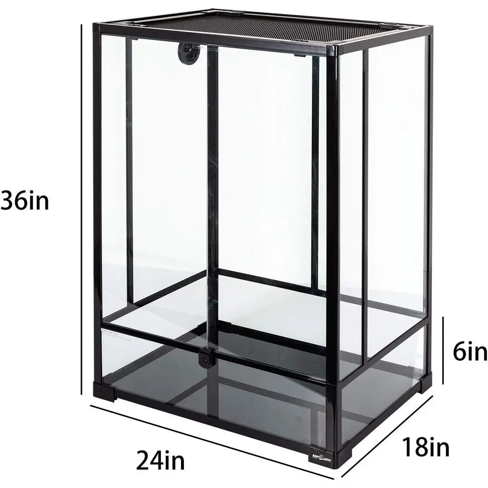 Tall Glass Reptile Terrarium