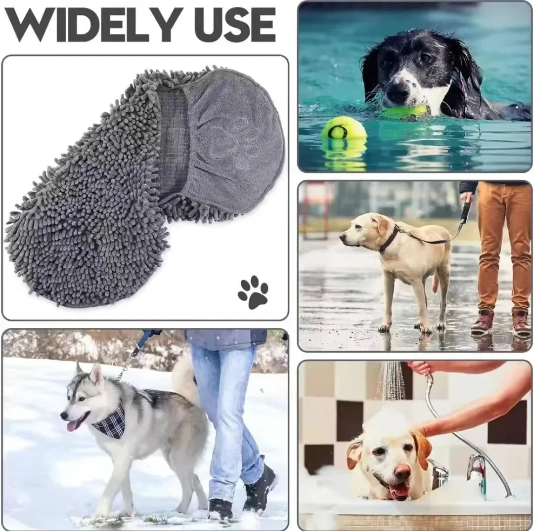 1pc Super Absorbent Pet Bath Towel