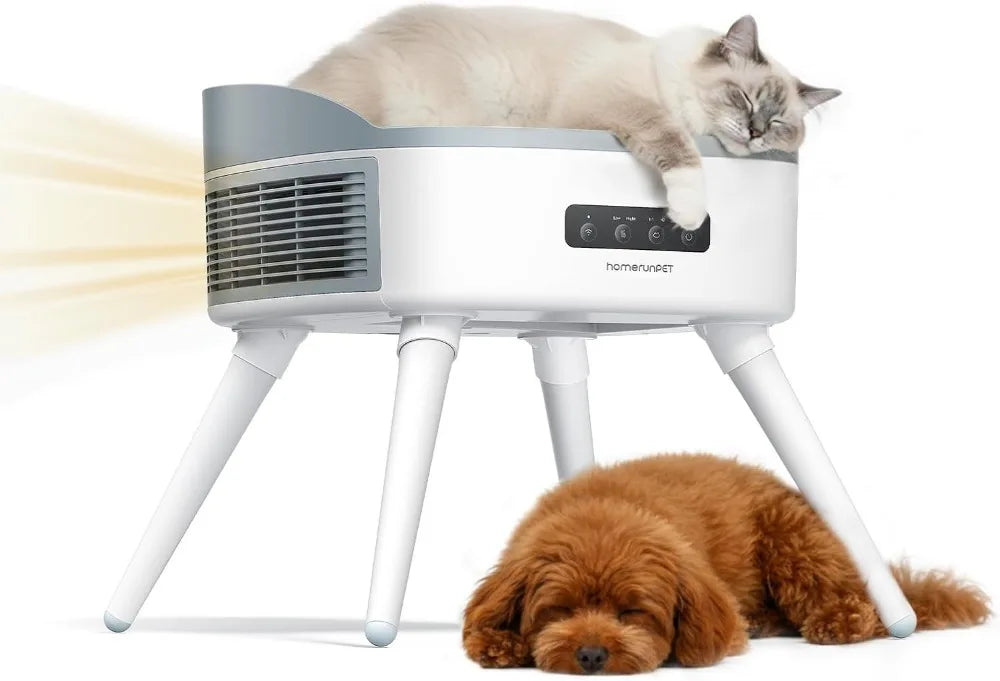 Heated Pet Bed & Air Filtration