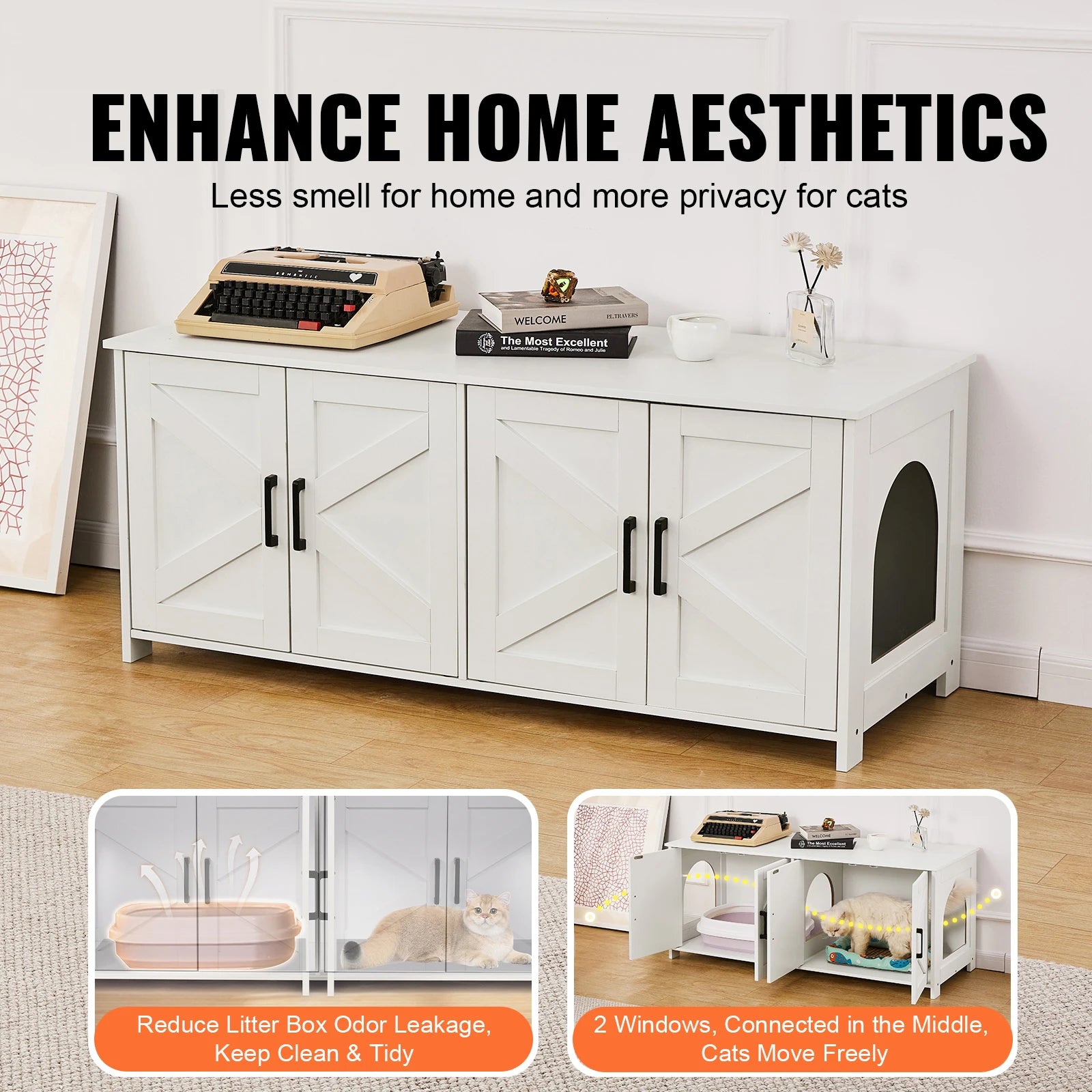 Cat Litter Box Enclosure