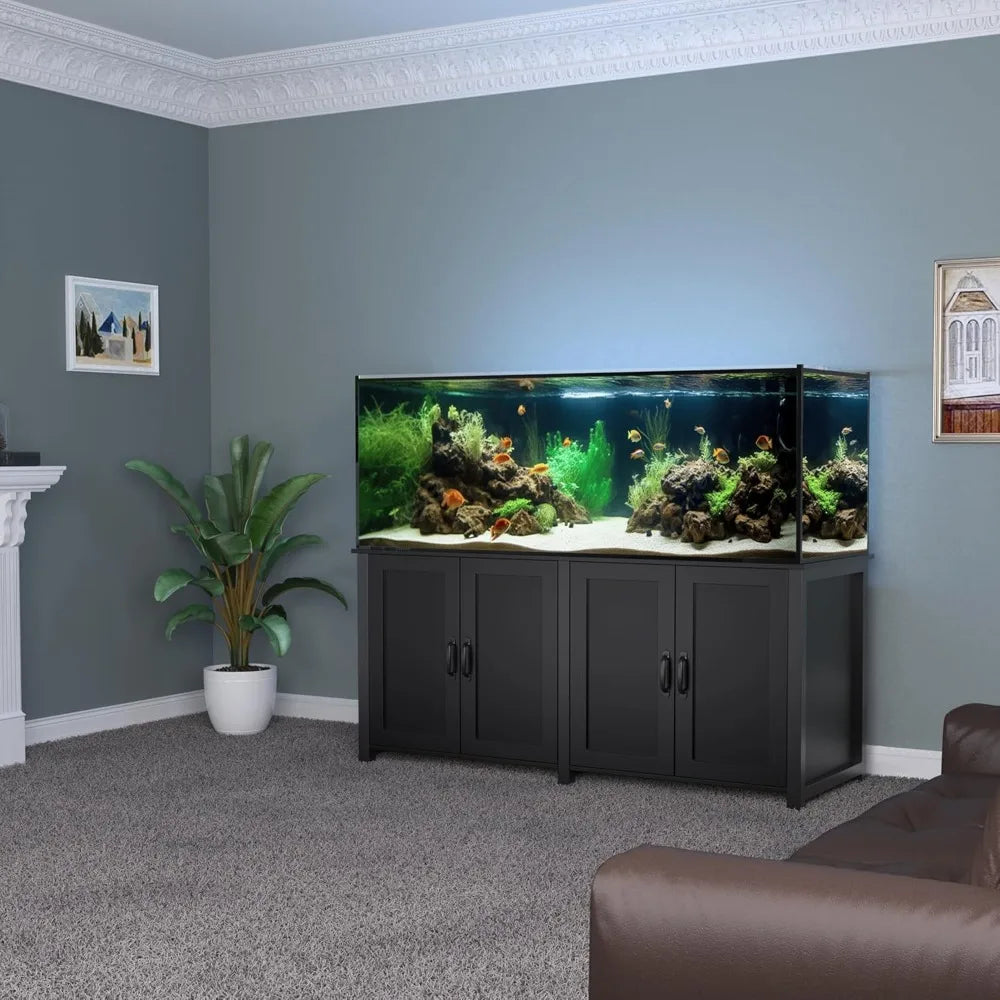 100-150 Gallon Fish Tank Stand, 120 Gallon Tank Stand with 60*24 Tabletop Fits 100/120/150 Volumns Aquariums, 2200LBS Capacity
