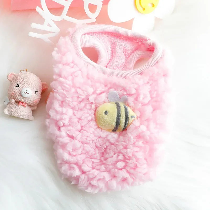 Winter Bunny Kitten Sweater