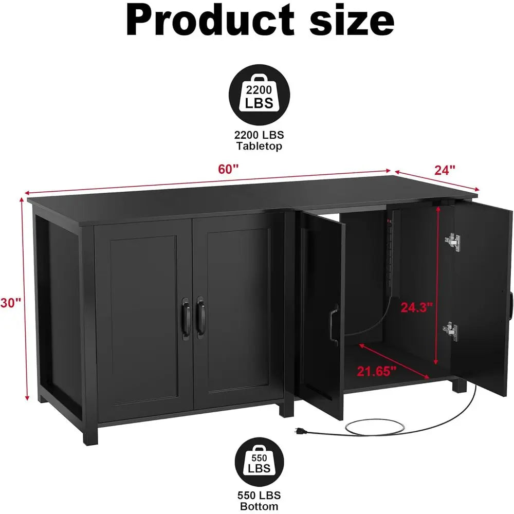 Heavy-Duty 100-150 Gallon Aquarium Stand