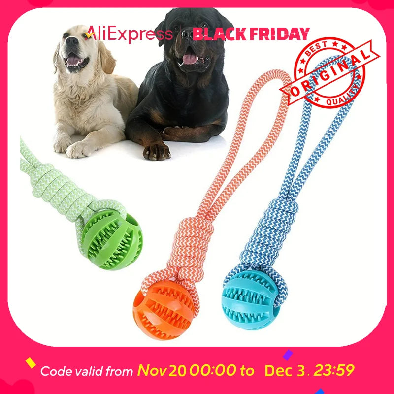 Interactive, Dog Toy Tug Rope