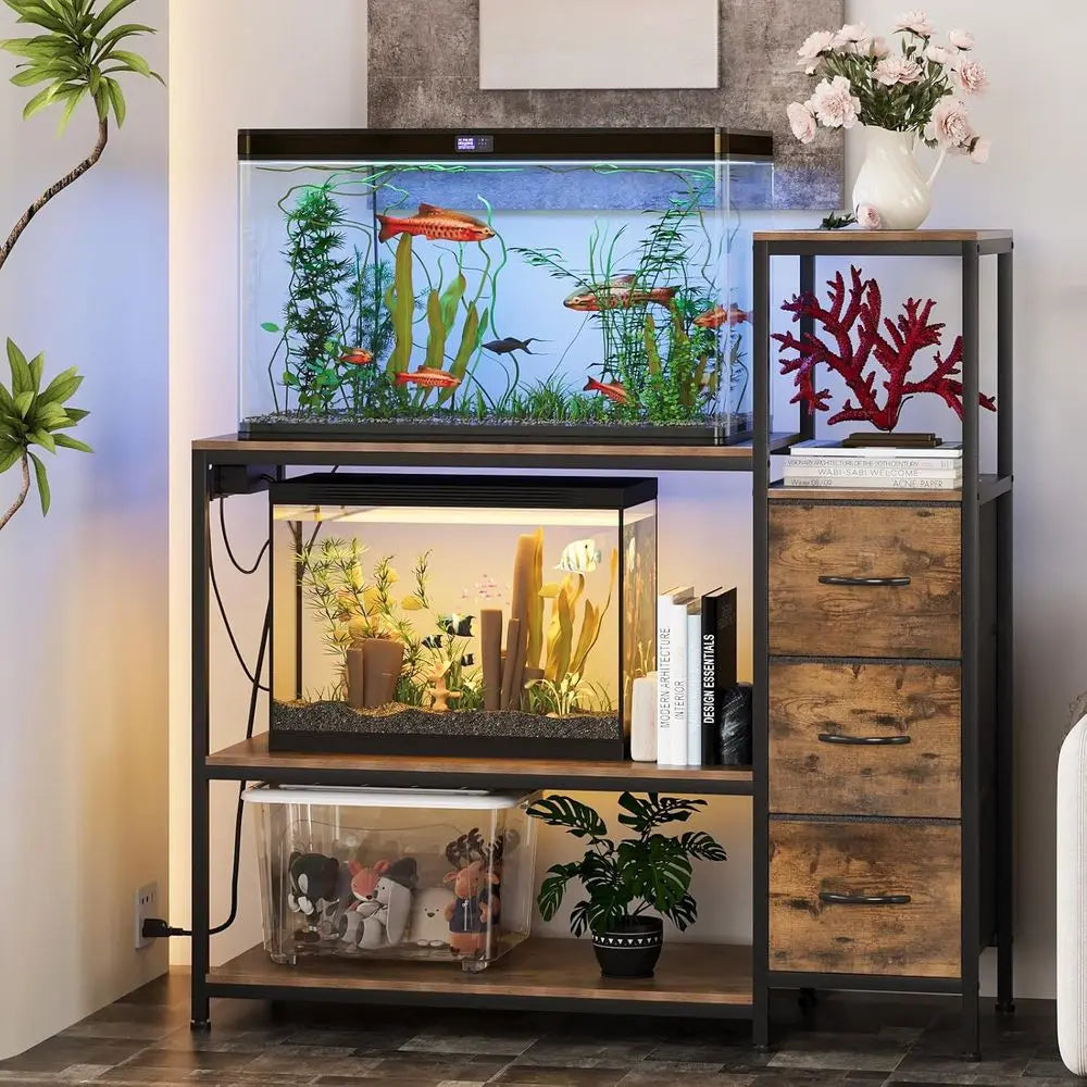 Heavy-Duty 20 Gallon Fish Tank Stand