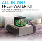 9 Gallon Glass Aquarium Kit