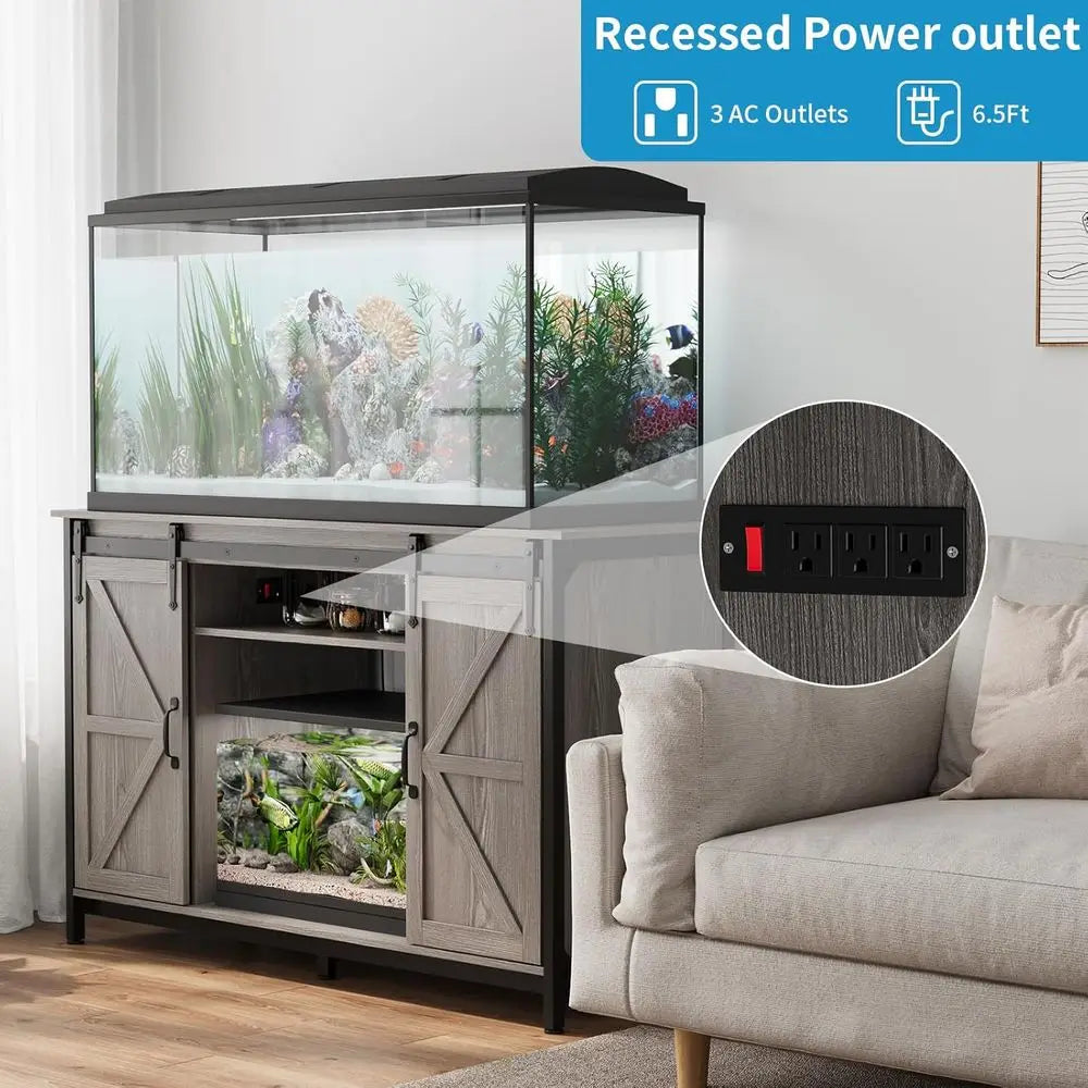 Heavy-Duty Dual Fish Tank Stand