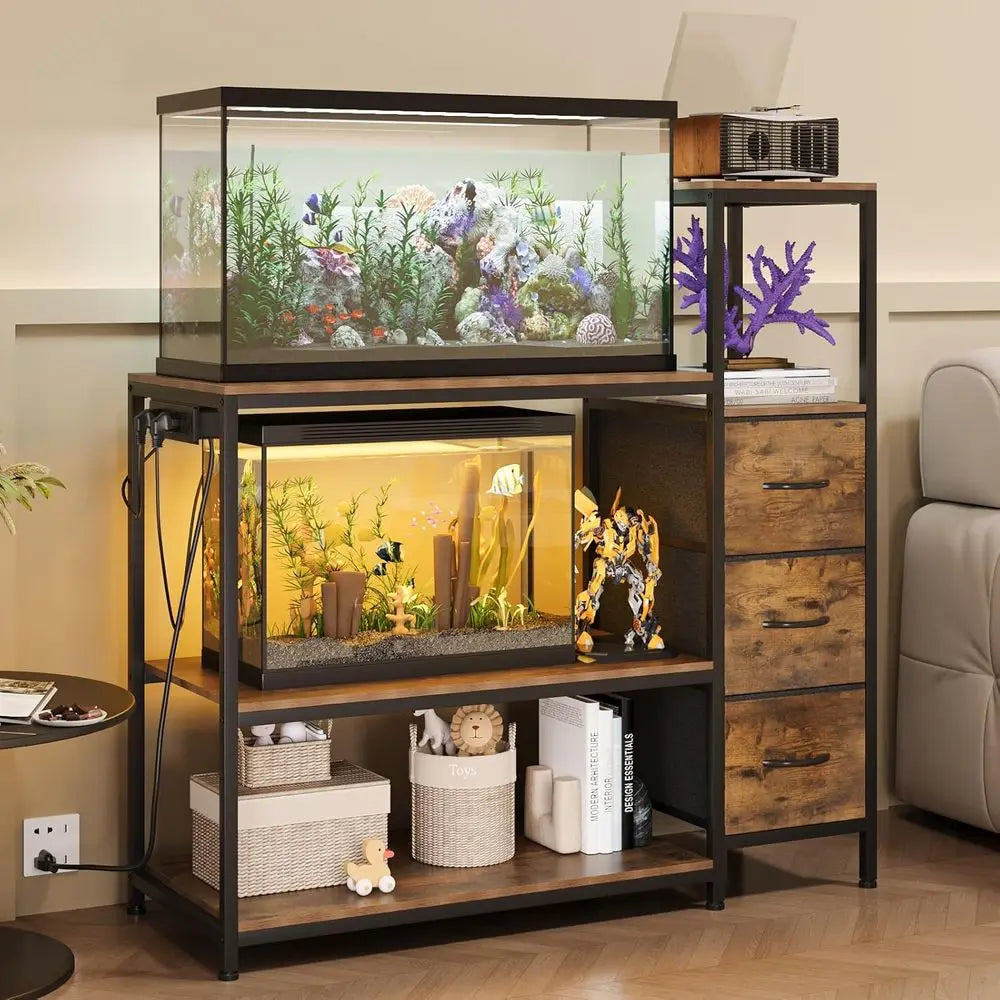 Heavy-Duty 20 Gallon Fish Tank Stand