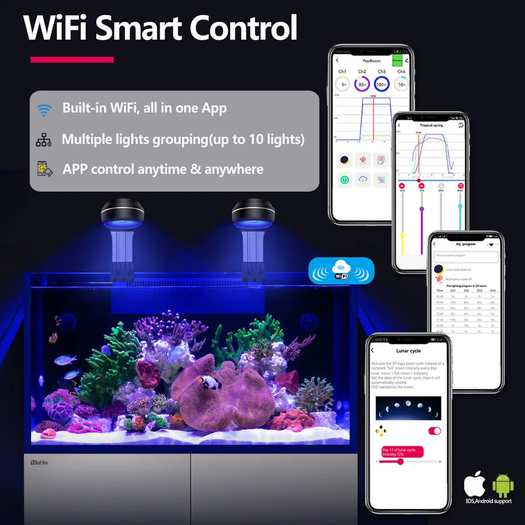 WIFI Aquarium Reef Light