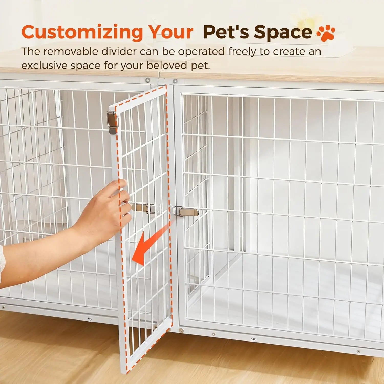 Double Dog Crate Furniture