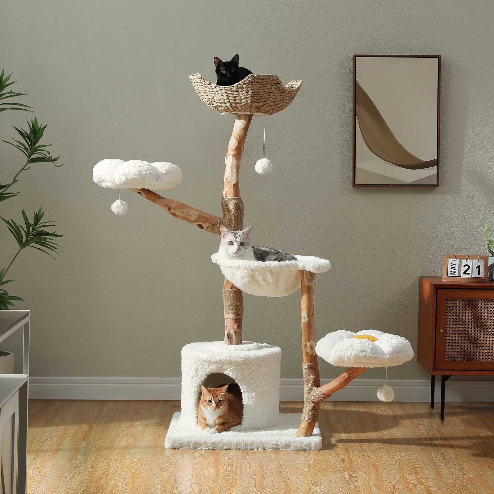 Large Cat Tree Tower