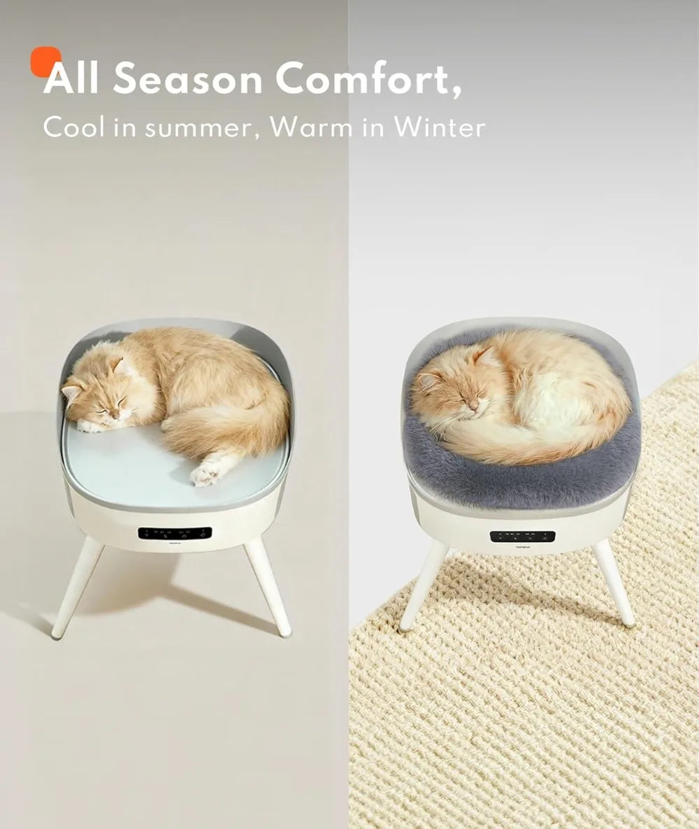 Heated Pet Bed & Air Filtration
