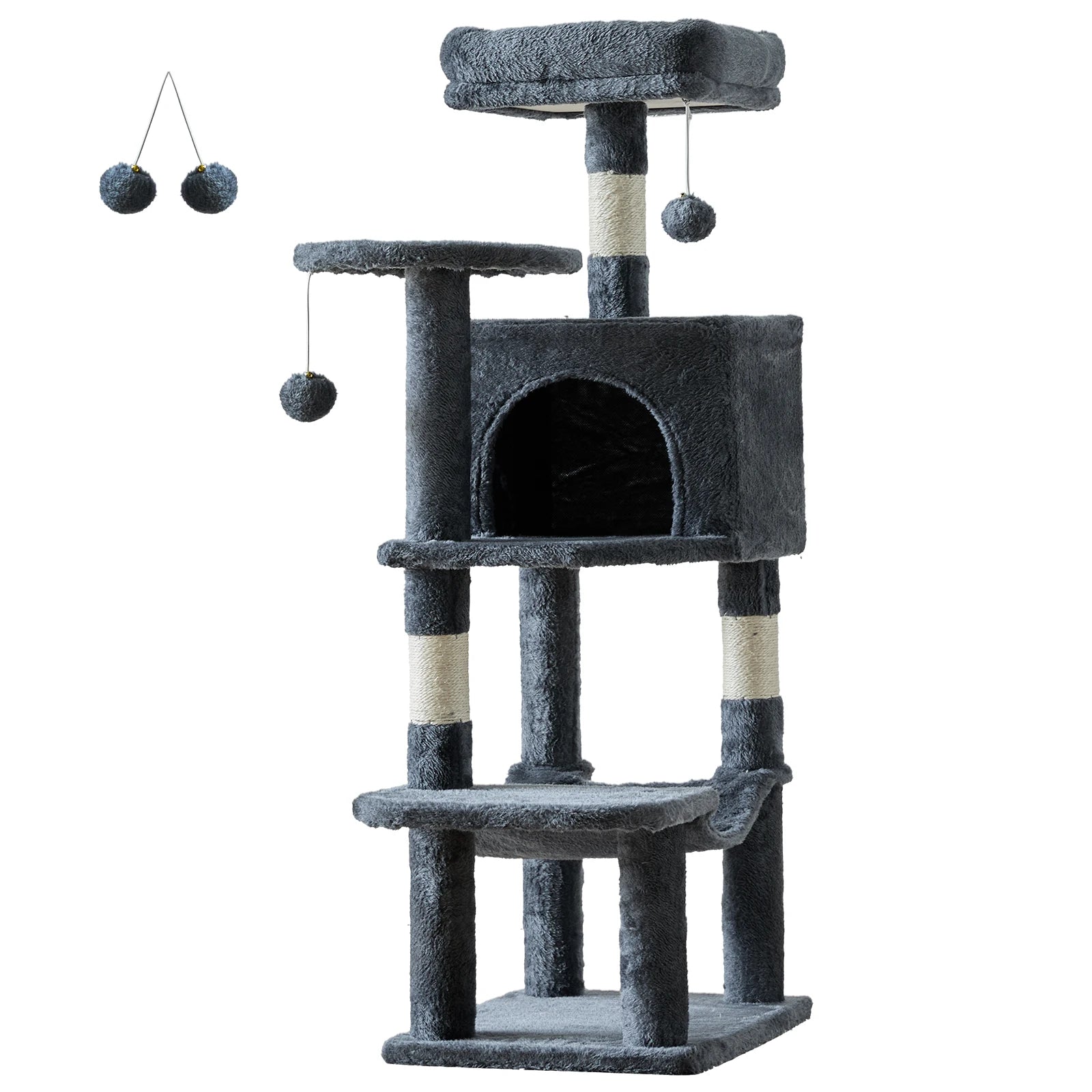 Cat Tree Tall Multi-Cat Climbing Tower