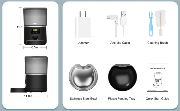 Automatic smart pet feeder