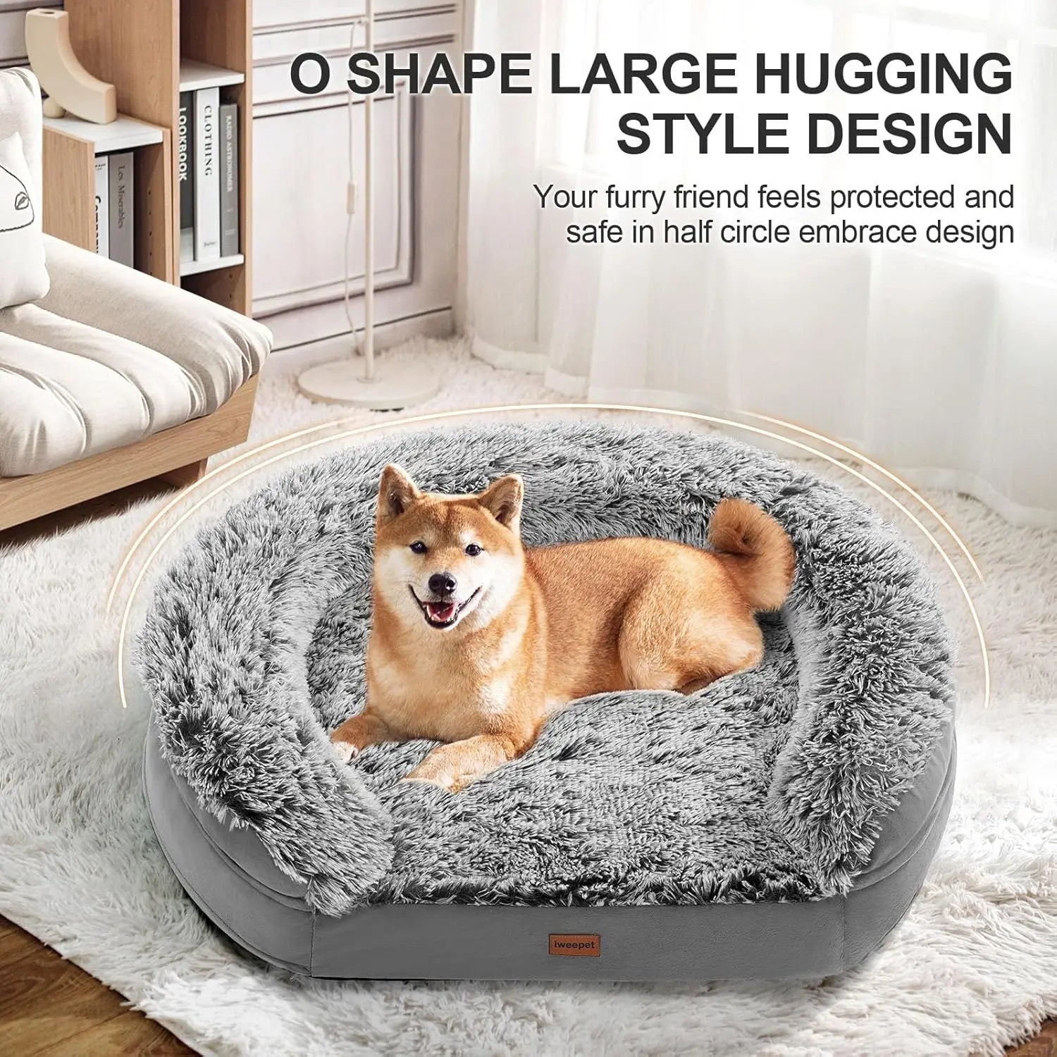 Thickened Orthopedic Dog Beds for Extra Large Dogs