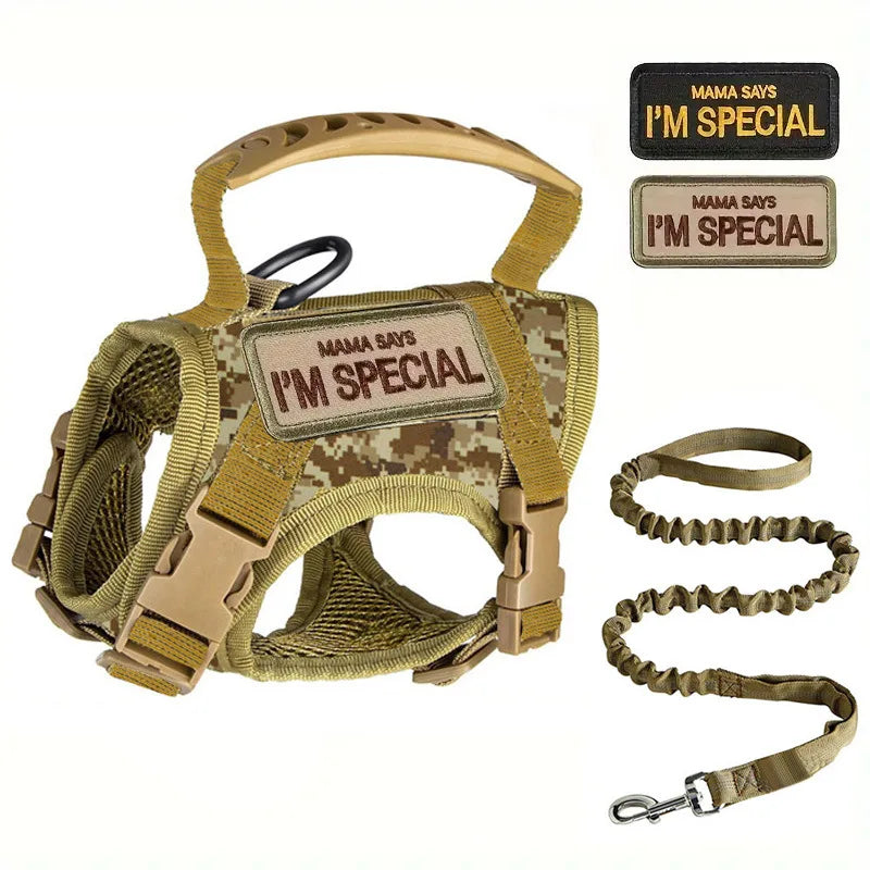 Tactical Escape Proof Harness Leash