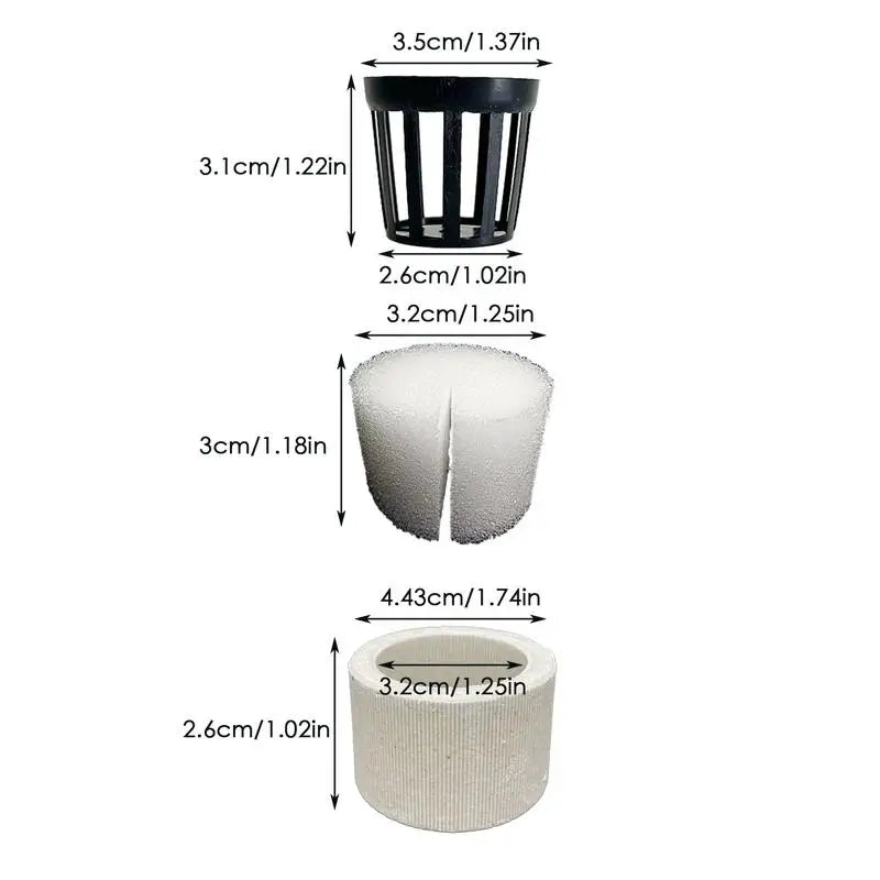 10/20Pcs Aquatic Landscape plant holder