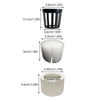 10/20Pcs Aquatic Landscape plant holder