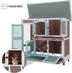 Rabbit Hutch Indoor Bunny House Guinea Pig Cage