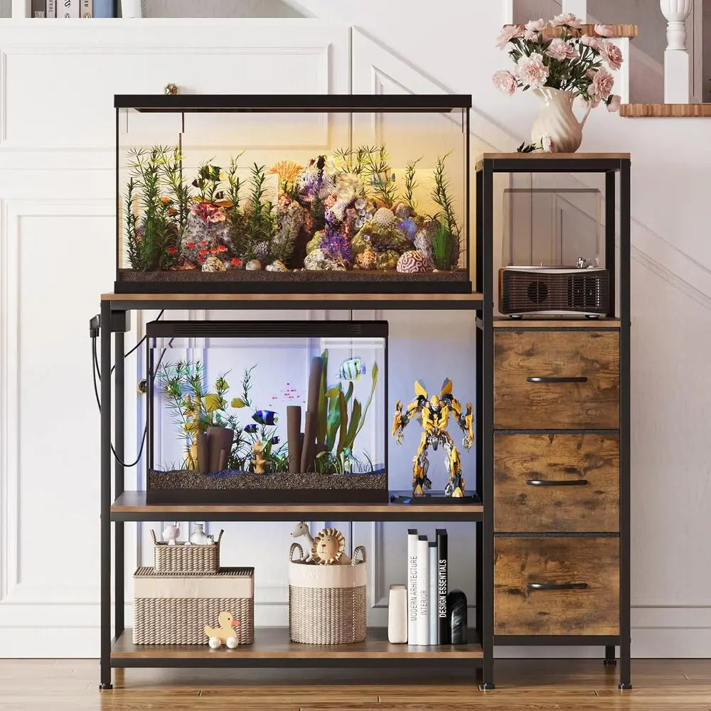 Heavy-Duty 20 Gallon Fish Tank Stand
