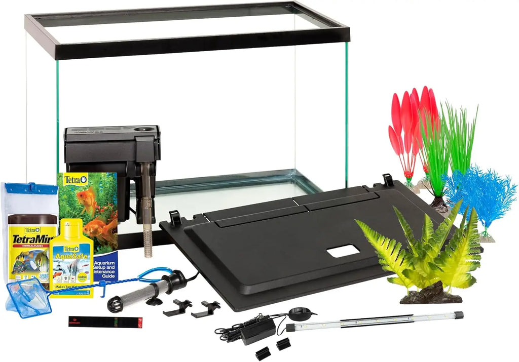 20 Gallon Complete Tropical Fish Tank Kit