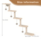 5 Step Wooden Cat Climbing Frame