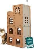 Multi-Level Cardboard Cat House