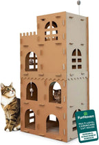 Multi-Level Cardboard Cat House