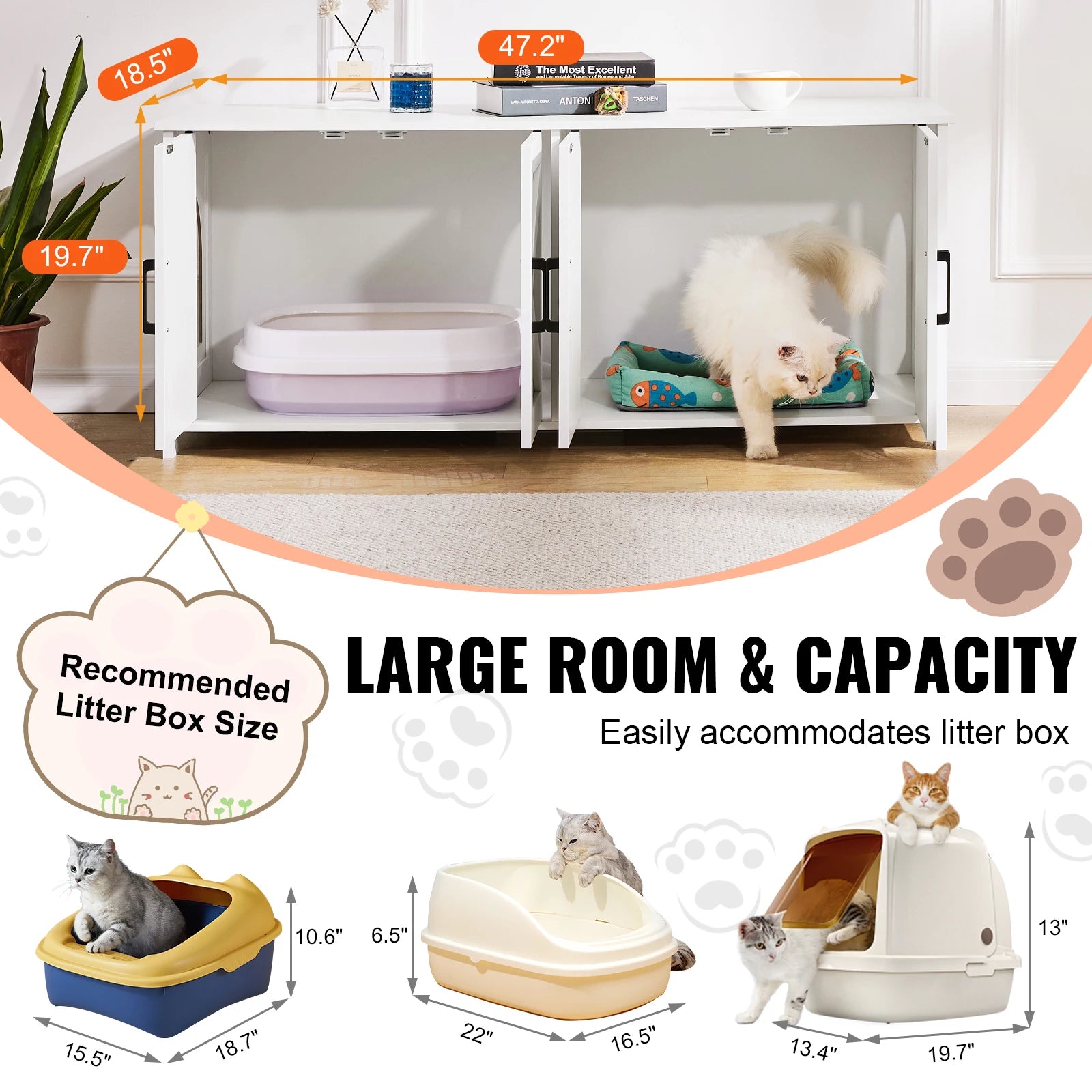 Cat Litter Box Enclosure