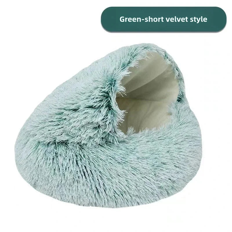 Autumn and Winter soft plush pet bed