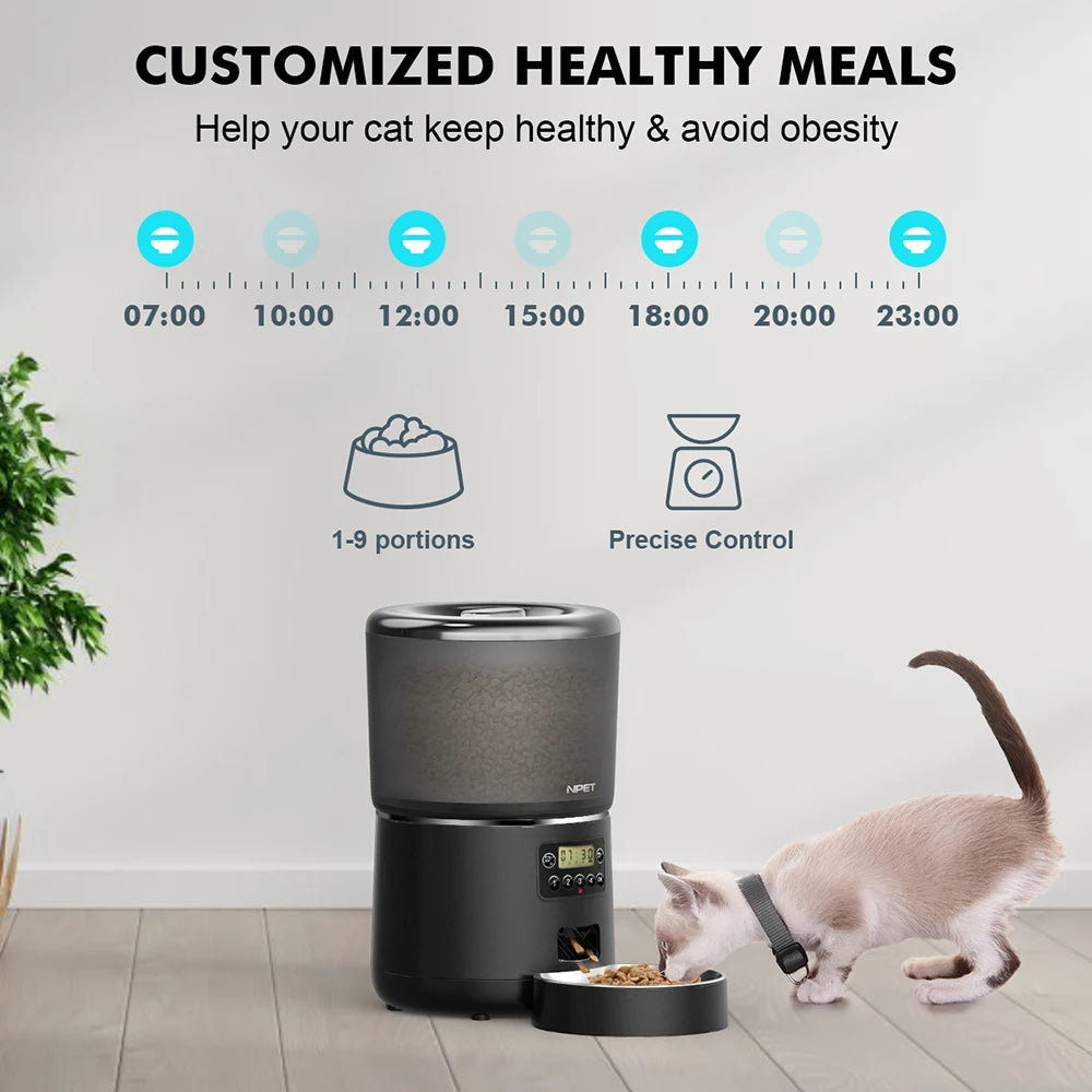 Automatic smart pet feeder