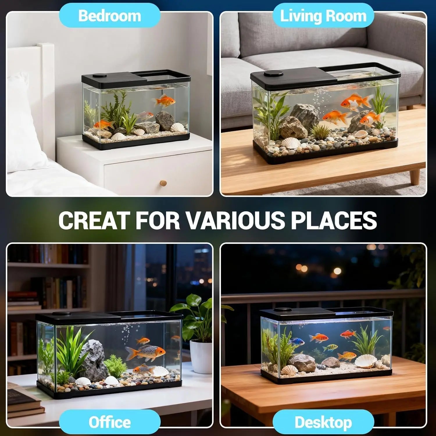 13-Gallon Aquarium Kit