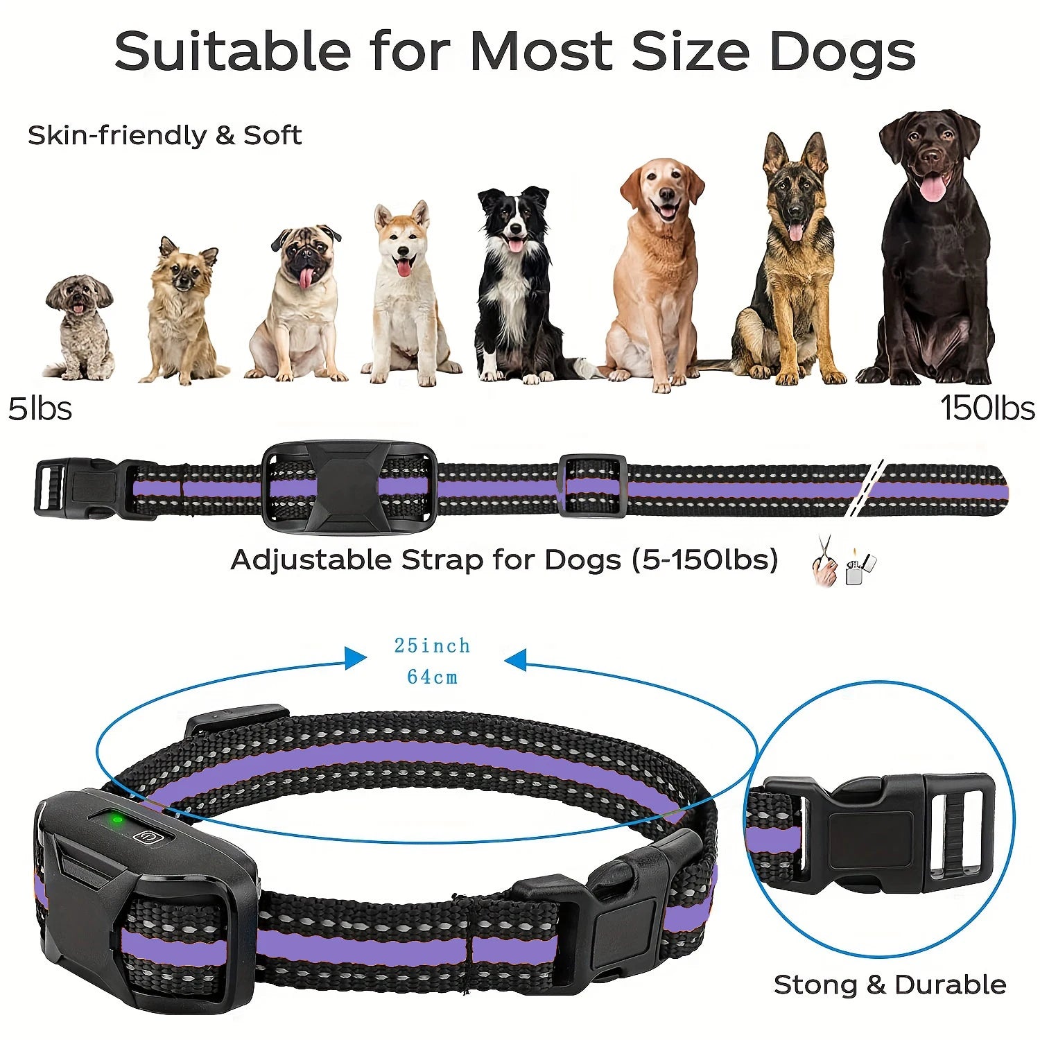 3300Ft Electric Dog Training Collar