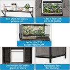 Farmhouse Reptile Tank Stand