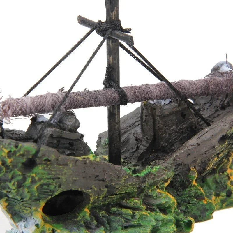 Landscape Pirate Ship Wreck
