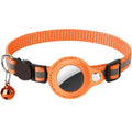 Reflective Cat Collar with Apple Air Tag Holder
