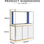 130 Gallon Aquarium Fish Tank