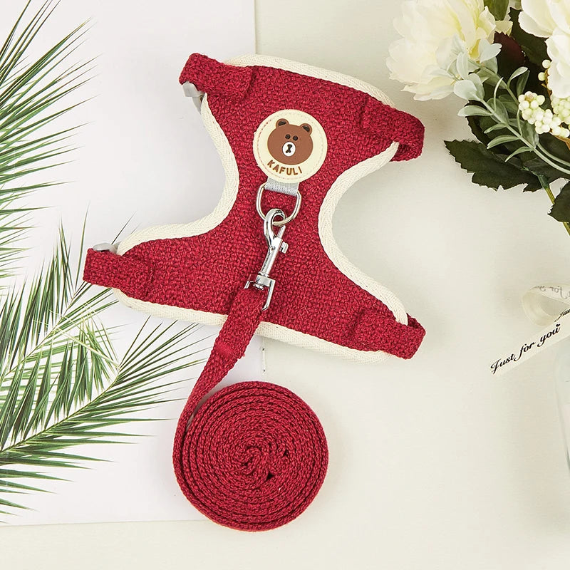 Outdoor Harness and Leash Set for pets