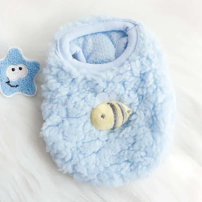 Winter Bunny Kitten Sweater