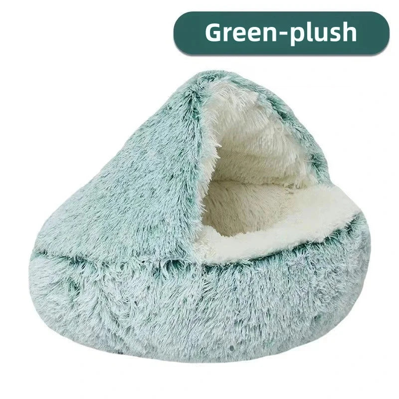 Autumn and Winter soft plush pet bed